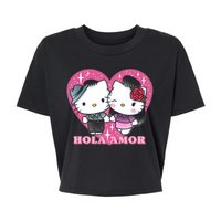 Hola Amor - Alternative Women's Crop Tee *NEW STYLE*