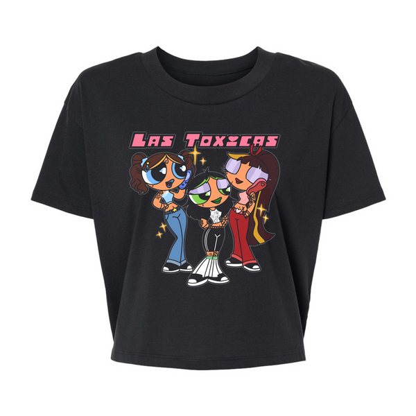 Las Toxicas - Alternative Women's Crop Tee *NEW STYLE*