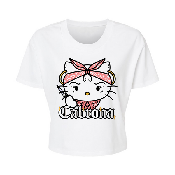 Kitty can scratch - Alternative Women's Crop Tee *NEW STYLE*