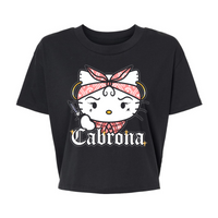 Kitty can scratch - Alternative Women's Crop Tee *NEW STYLE*