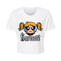 Hardcore - Alternative Women's Crop Tee *NEW STYLE*