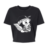 Angel baby - Alternative Women's Crop Tee *NEW STYLE*
