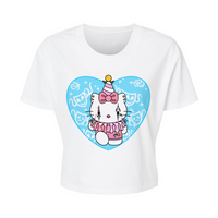 Kittys Clown Club - Alternative Women's Crop Tee *NEW STYLE*