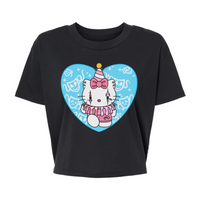 Kittys Clown Club - Alternative Women's Crop Tee *NEW STYLE*