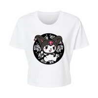 Bunnys Clown Club - Alternative Women's Crop Tee *NEW STYLE*