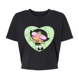 Green Enamorada - Alternative Women's Crop Tee *NEW STYLE*