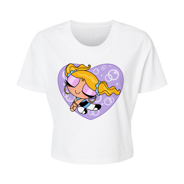 Blue Enamorada - Alternative Women's Crop Tee *NEW STYLE*