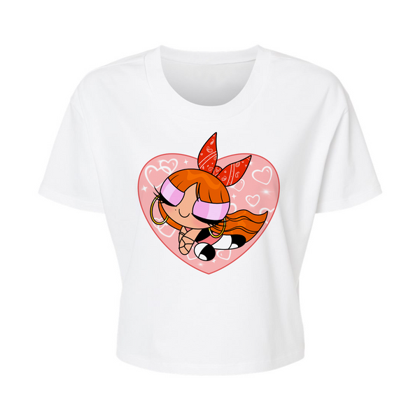 Pink Enamorada - Alternative Women's Crop Tee *NEW STYLE*